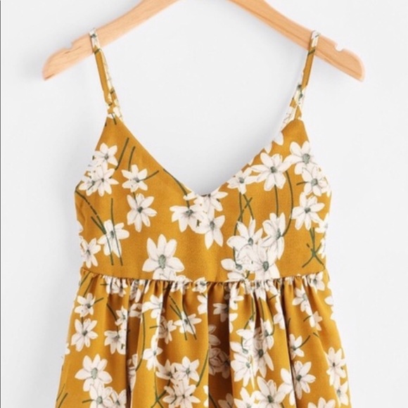 Tops - Floral Baby Doll Top